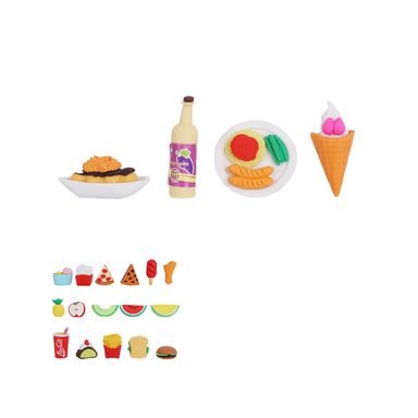 Borrador en caja tasty restaurant 4 modelos surtidos serie miniso -  Miniso