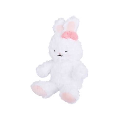 Peluche decorativo conejo postura sentada make a friend felpa blanco 35x24 cm -  Make A Friend