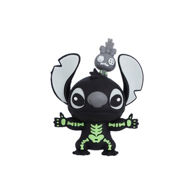 Charm decorativa stitch esqueleto minidots sintético negro 6.5 cm -  Minidots