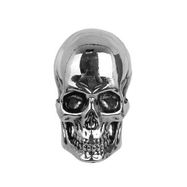 Charm decorativo calavera minidots acero inoxidable plateado 3.5 cm -  Minidots
