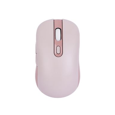 Mouse inalámbrico silencioso recargable 2.4g mod lw 17 rosa -  Miniso