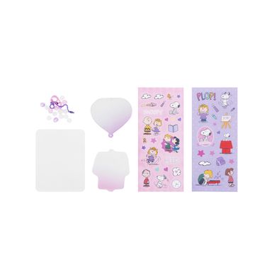 Set morado stickers serie snoopy -  Snoopy