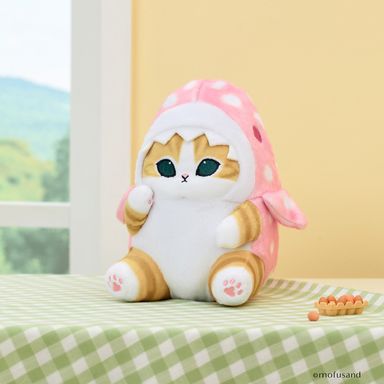 Peluche mofusand felpa rosa disfraz de tiburón gatito -  Mofusand