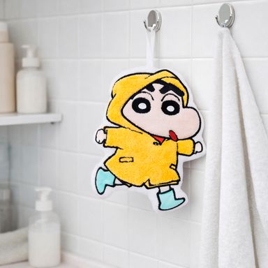 Toalla para manos colección crayon shinchan rain shinnosuke nohara -  Crayon Shinchan