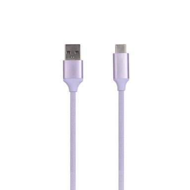 Cable de carga magnético usb c macaron series morado -  Miniso