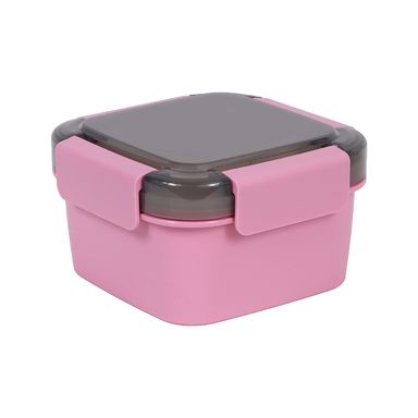Taper de doble capa para ensalada 1.1 L rosa -  Miniso