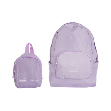 Organizador de viaje mochila serie miniso go morada  -  Miniso
