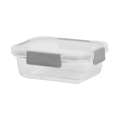 Taper de vidrio para alimentos 640 ml gris -  Miniso