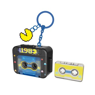 Mini grabadora de cassette pac man collection colgante mod k1006 -  Pac-Man