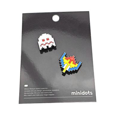 Charm metálico colección pac man blanco -  Pac-Man