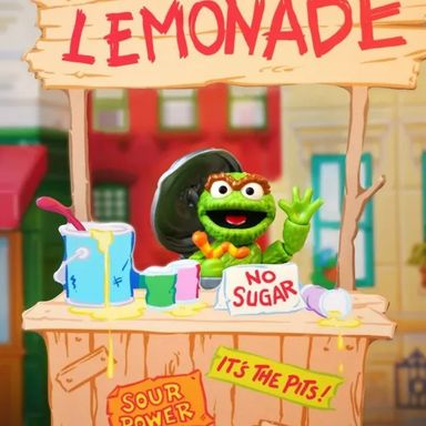 Bloques pre cool 07 oscar plaza sésamo -  Plaza Sésamo