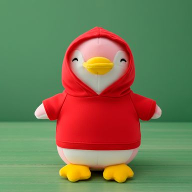 Ropa para peluche chaqueta colección make a friend textil roja 31x27 cm -  Make A Friend