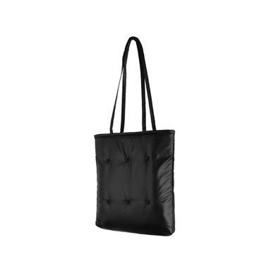 Bolso de hombro personalizable minidots textil negro 28.5x3x30 cm -  Minidots