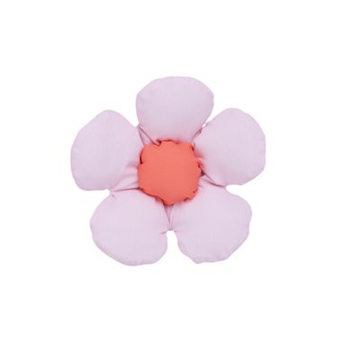 Charm decorativo flor minidots textil rosa 7.5 cm -  Minidots