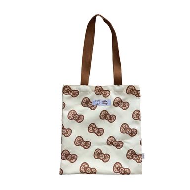 Bolso de compras helo kitty sanrio leopard print bowknot café -  Hello Kitty Leopard