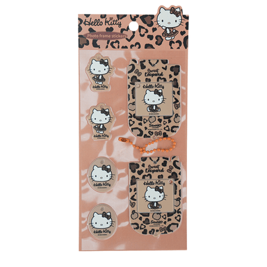 Stickers hinchables para celular serie hello kitty leopard design 2 diseños surtidos -  Hello Kitty Leopard