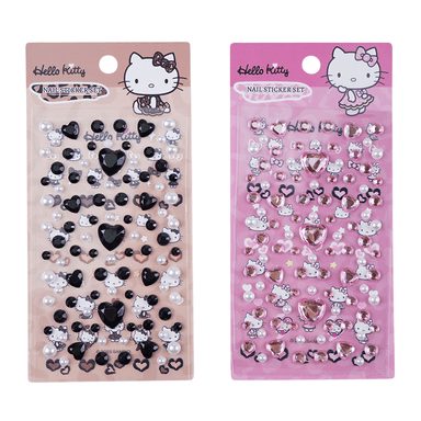 Set de stickers con gemas en relieve colección hello kitty leopard design 2 diseños surtidos -  Hello Kitty Leopard