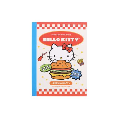 Libreta pasta suave hello kitty retro diner blanca -  Hello Kitty Retro Dinner