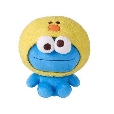 Peluche 25 cm sentado monstruo de las galletas serie plaza sésamo -  Plaza Sésamo