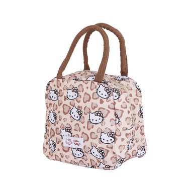 Lonchera para almuerzo de hello kitty sanrio leopard print café -  Hello Kitty Leopard