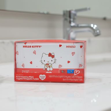 Paquete toallitas desmaquillantes hello kitty 18x18 cm sandia 15 piezas -  Sanrio