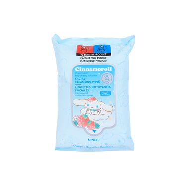 Toallitas faciales cinnamoroll strawberry 20x15 cm 30 piezas -  Sanrio