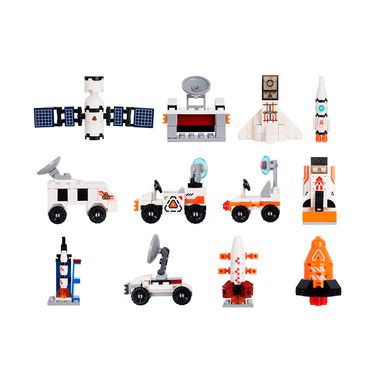 Bloques de construcción espacio diseño aleatorio 6+ -  Miniso