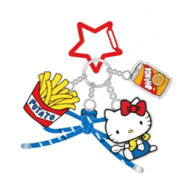 Llavero colgante hello kitty retro diner sintético soda y papas fritas -  Sanrio