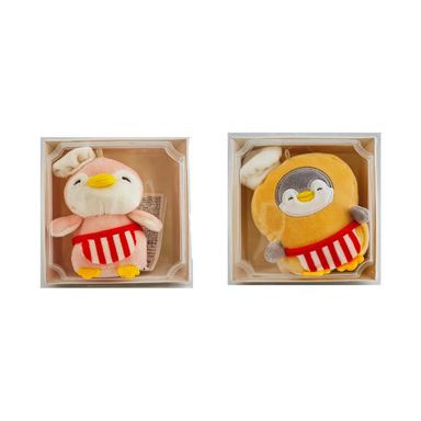 Llavero miniso chef de pastelería felpa diseño aleatorio -  Mini Family