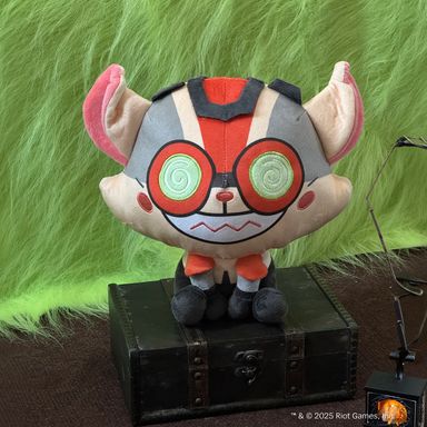 Peluche postura sentada league of legends ziggs -  League Of Legends