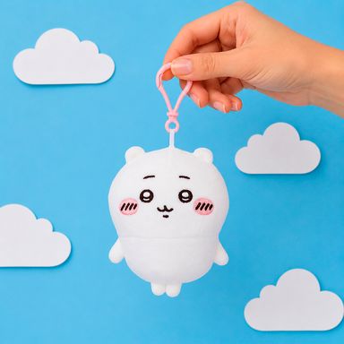Llavero de peluche felpa blanco -  Chiikawa