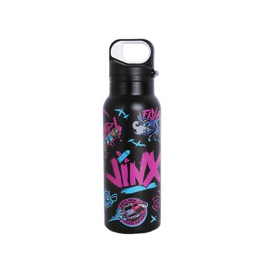 Tomatodo de doble pared con tapa abatible 600ml league of legends gradditi negro -  League Of Legends