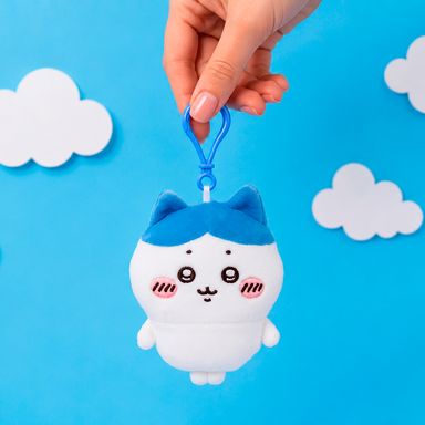 Llavero de peluche hachiware felpa blanco -  Chiikawa