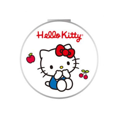Espejo portátil compacto de doble cara hello kitty sanrio blanco -  Sanrio