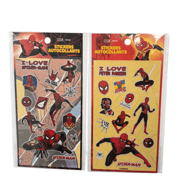 Stickers transfer colección marvel spider man 2 modelos surtidos -  Marvel Spiderman