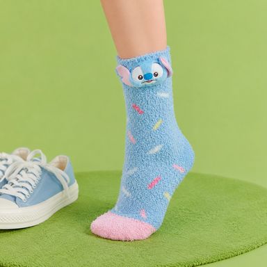 Medias afelpadas lilo stitch disney healdo y chispas de colores -  Lilo & Stitch