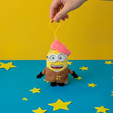 Llavero de peluche 15cm minions and monsters henry -  Minions