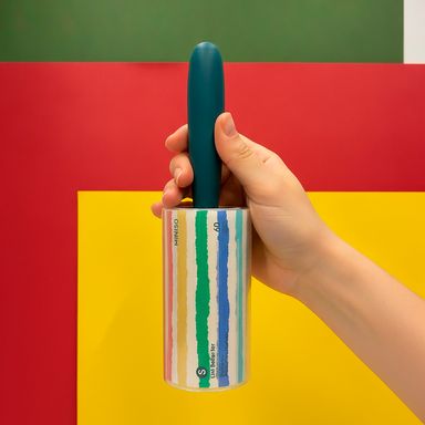 Rodillo quitapelusas colección colorful stripes 60 hojas -  Miniso