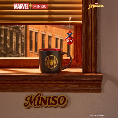 Taza de cerámica 500ml colección marvel spider man negro -  Marvel Spiderman