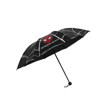 Sombrilla para sol 3 pliegues colección marvel spider man negro -  Marvel Spiderman
