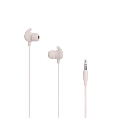 Audífonos jack 3.5 mm m series de silicón suave mod pa618 beige -  Miniso