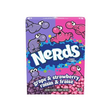 Caramelos nerds uva y fresa x 46.7 gr -  Miniso