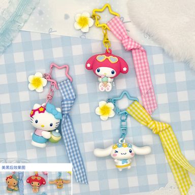 Llavero 3d que cambia de color hello kitty y sus amigos jump in to summer -  Sanrio Jump In To Summer