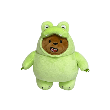 Colección de disfraces de animales de we bare bears llavero de peluche de 10 cm grizz -  We Bare Bears