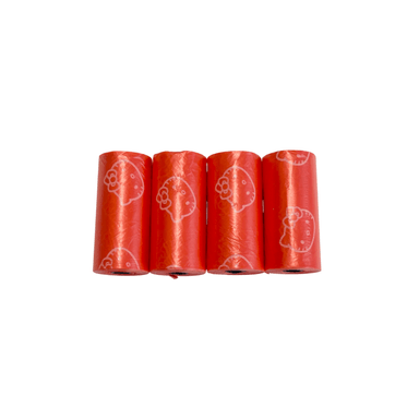 Accesorios para mascota bolsitas para excremento colección clasica hello kitty sanrio roja -  Sanrio