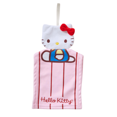 Toalla para manos sanrio rayas rosa hello kitty -  Sanrio