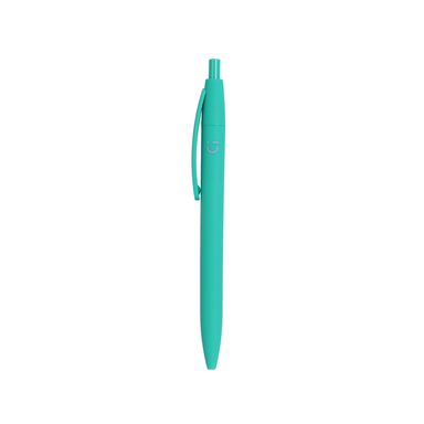 Lapicero retráctil colección colorful stripe 07mm negro cuerpo verde -  Miniso