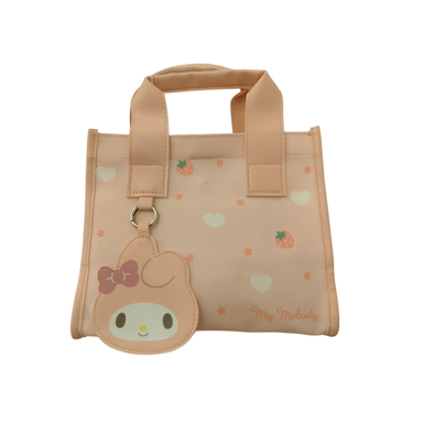 Lonchera textil rosa 23x12x20 cm my melody sanrio -  Sanrio