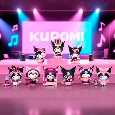 Blind box sparkling idol 8.5 cm kuromi sanrio -  Sanrio