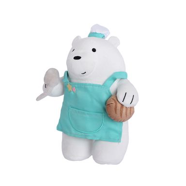 Peluche bakery felpa blanco 21x29 cm polar we bare bears -  We Bare Bears
